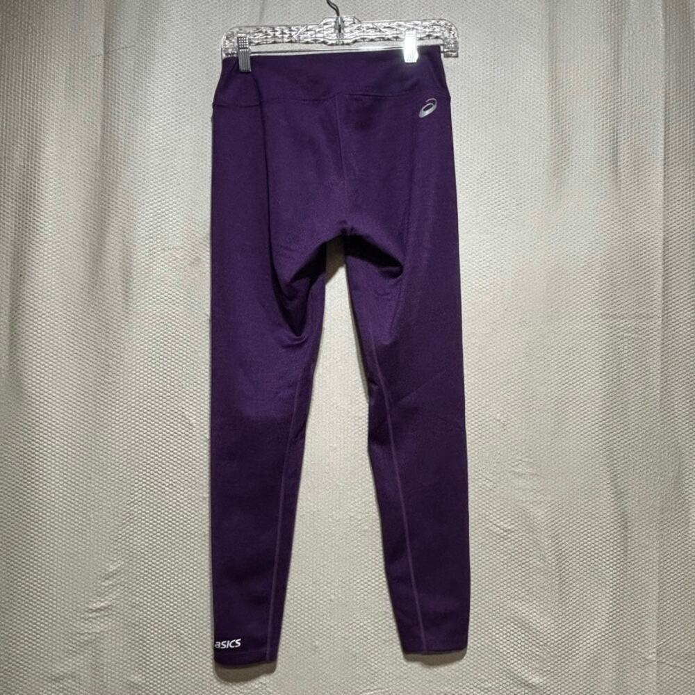 ASICS Women's Purple High Waist Leggings Medium Athletic Running Workout Tights - Picture 8 of 8